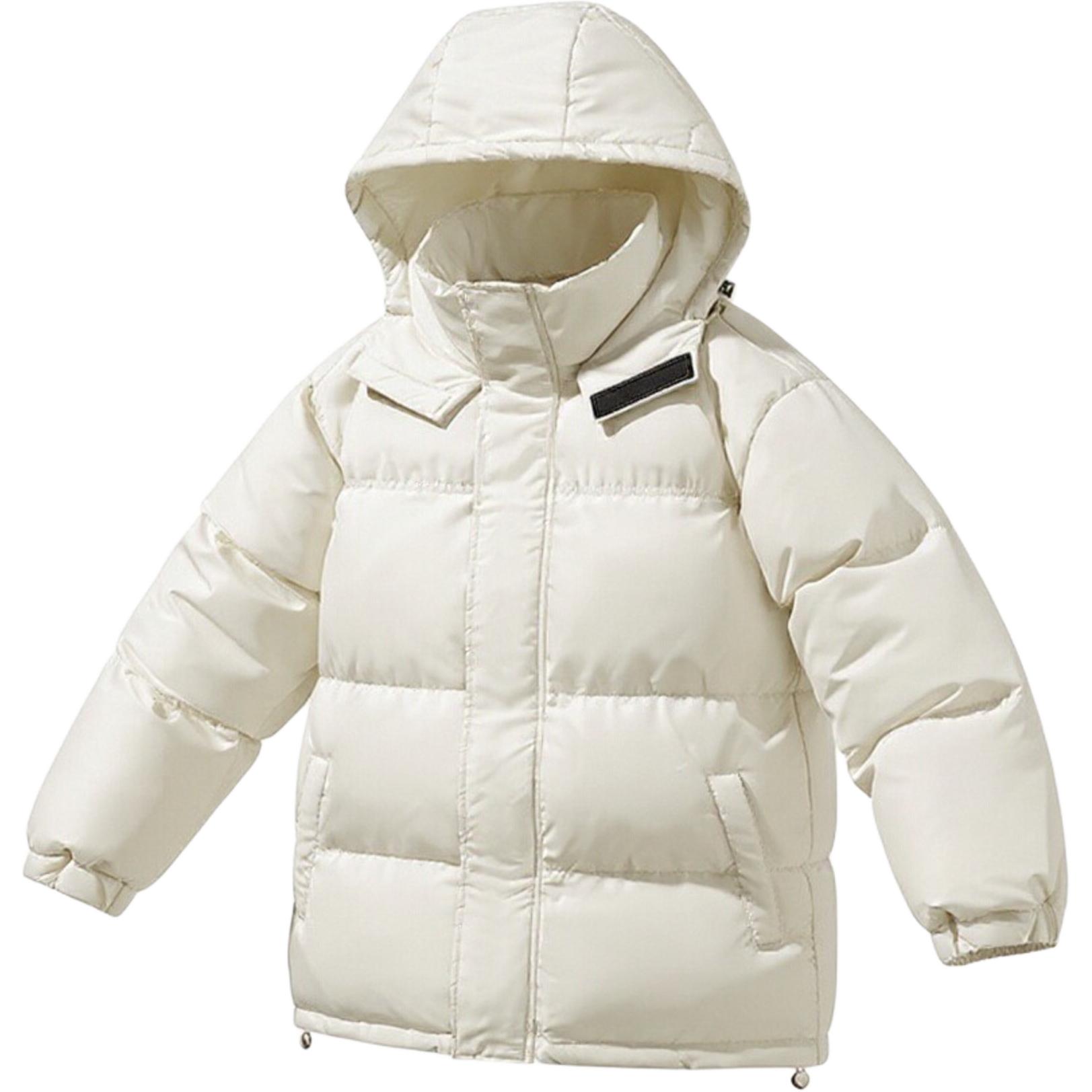 

Пуховик Unisex Hooded Thickened VanCamel, белый