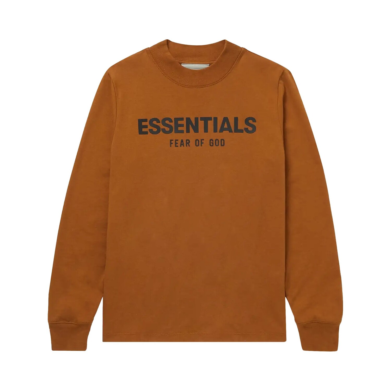 

Эксклюзивная футболка с длинными рукавами Fear of God Essentials Kids x Mr. Porter Викуния
