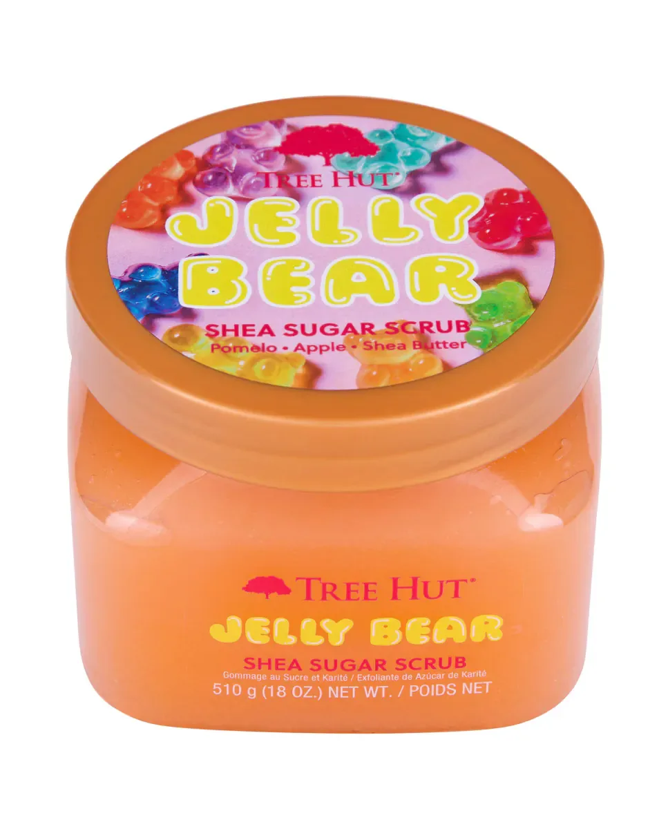 Скраб для тела Jelly Bear с сахаром 510 г Tree Hut