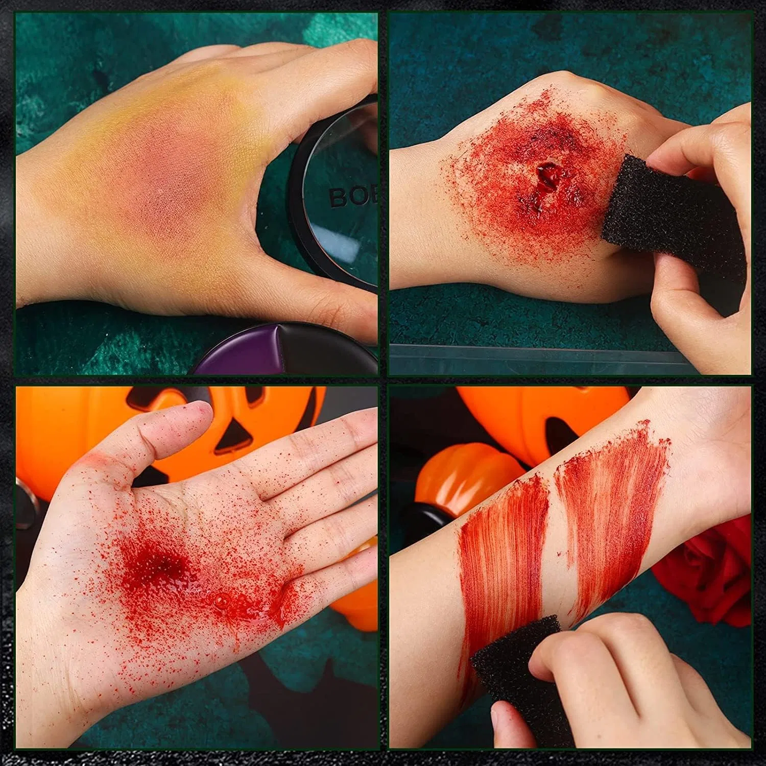 Набор для спецэффектов SFX Halloween BOBISUKA 7 предметов — фото 4