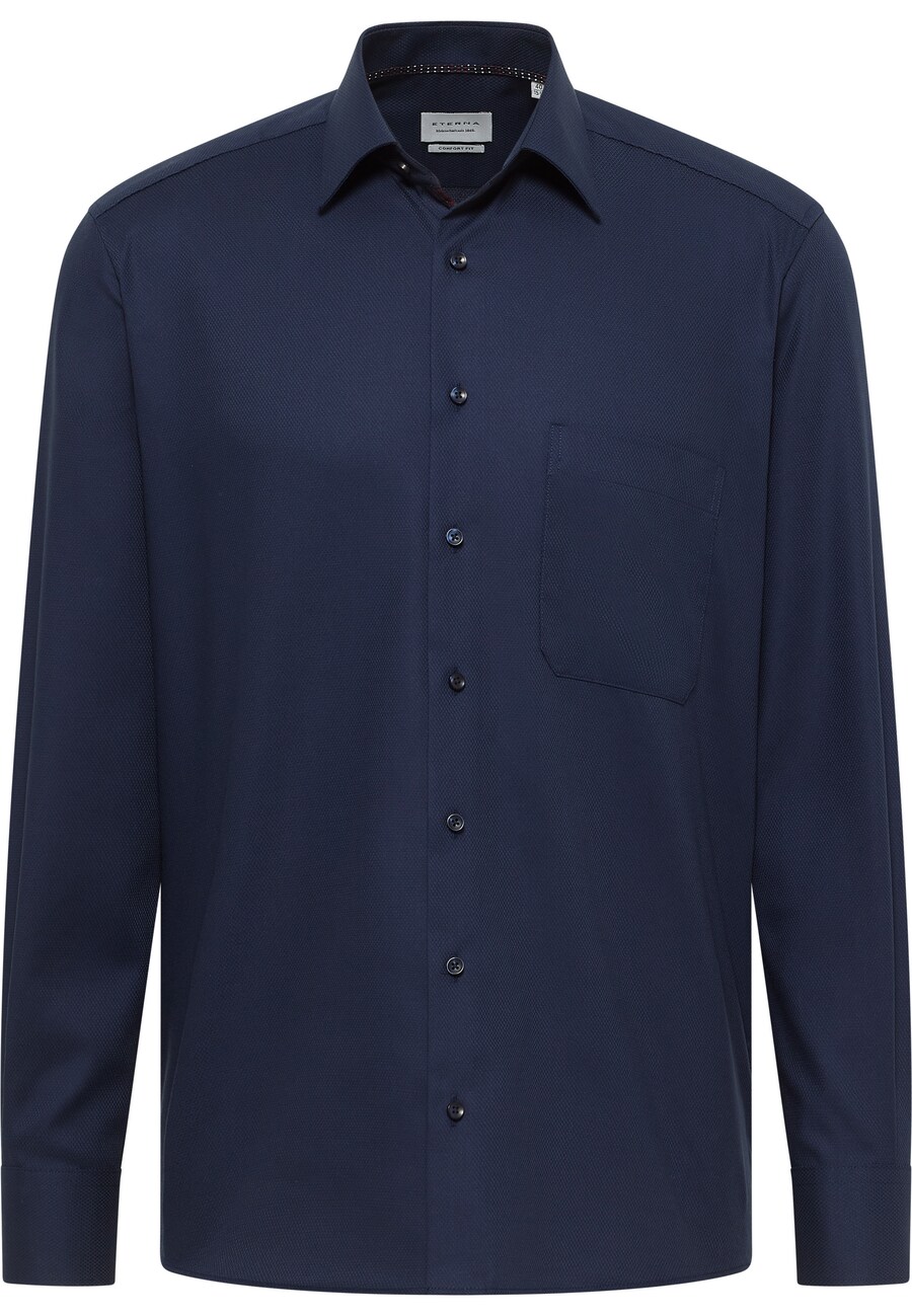 

Рубашка делового кроя Comfort fit ETERNA COMFORT FIT, темно-синий