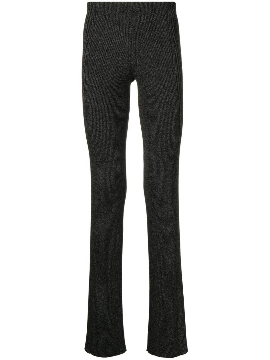 

Dion Lee расклешенные брюки в рубчик, черный