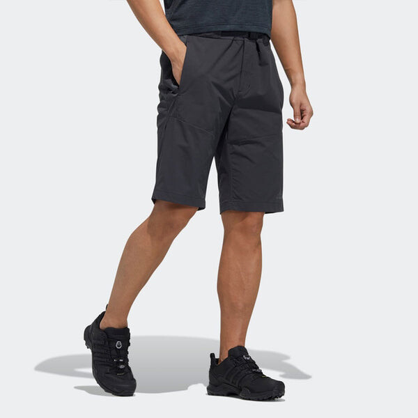 Шорты outdoor athleisure casual sports shorts black Adidas, черный — фото 3