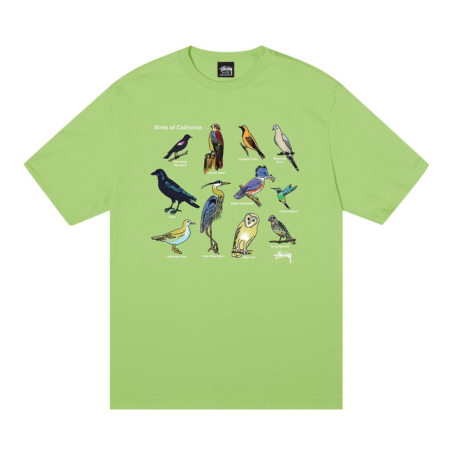 

Футболка Stussy California Birds Чай