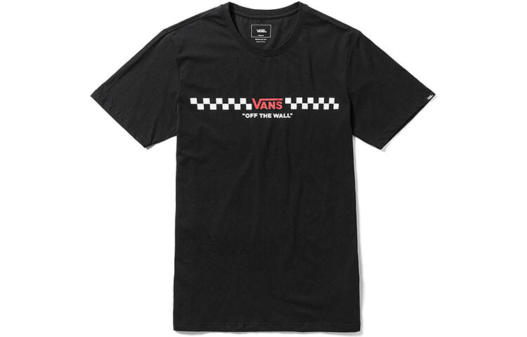 

Футболка AP Drop V Checker мужская черная Vans, черный