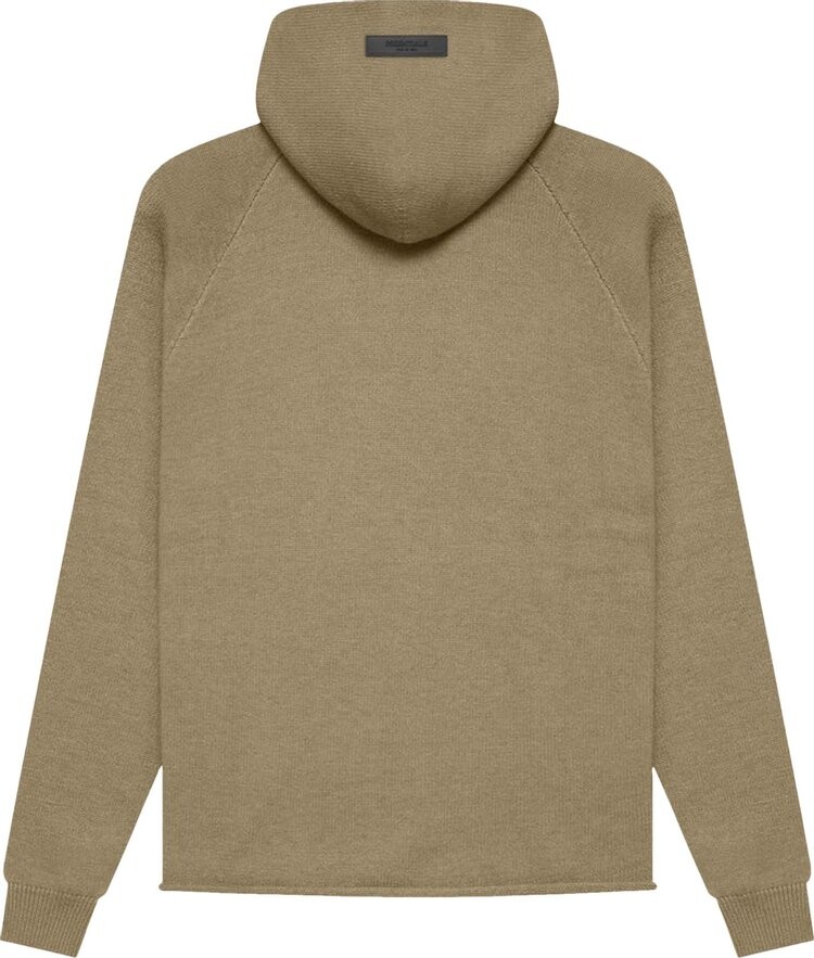 Худи Fear of God Essentials Knit Hoodie 'Oak', зеленый — фото 3