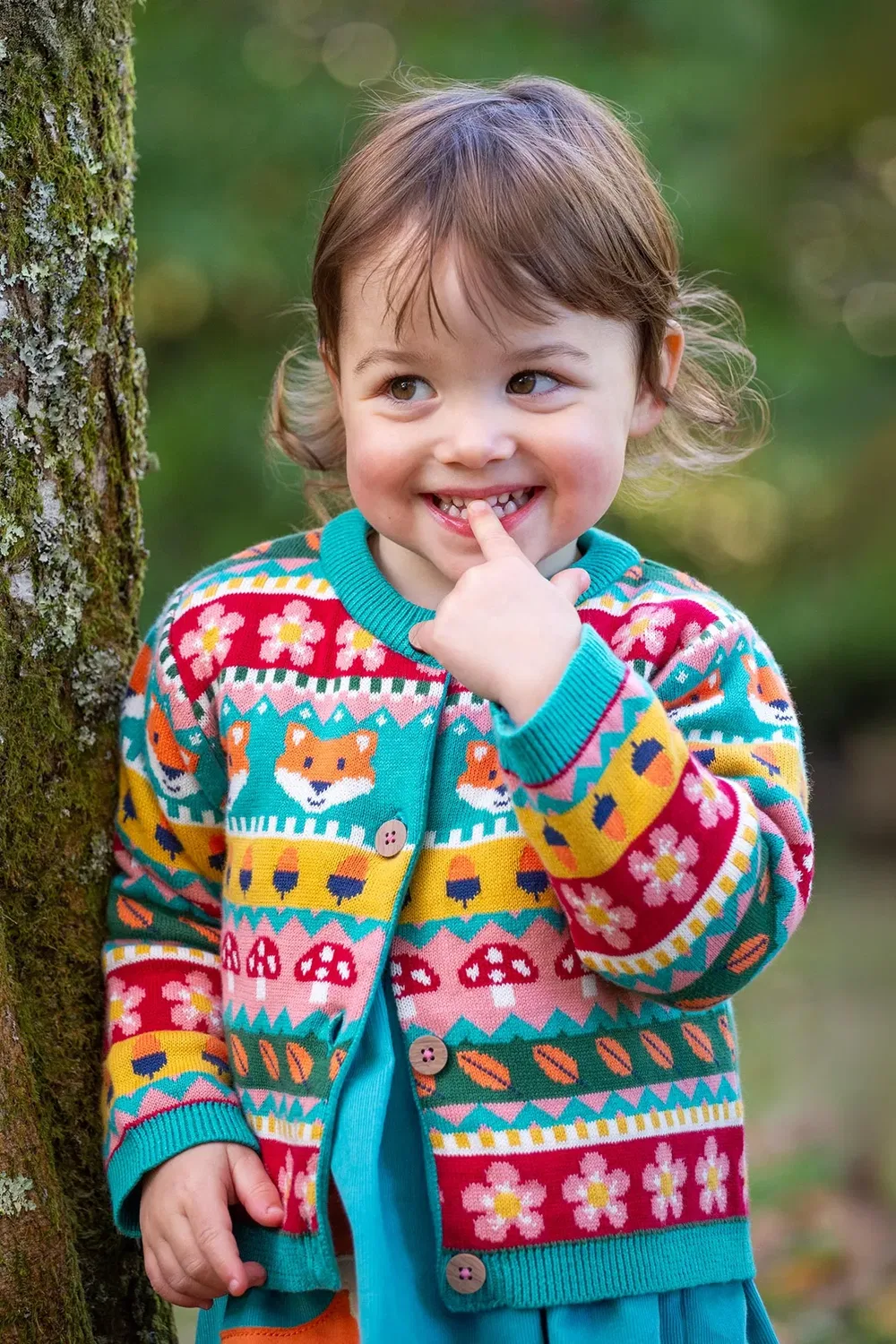 Женский кардиган с жаккардовым узором Robyn Frugi, Multi — фото 2