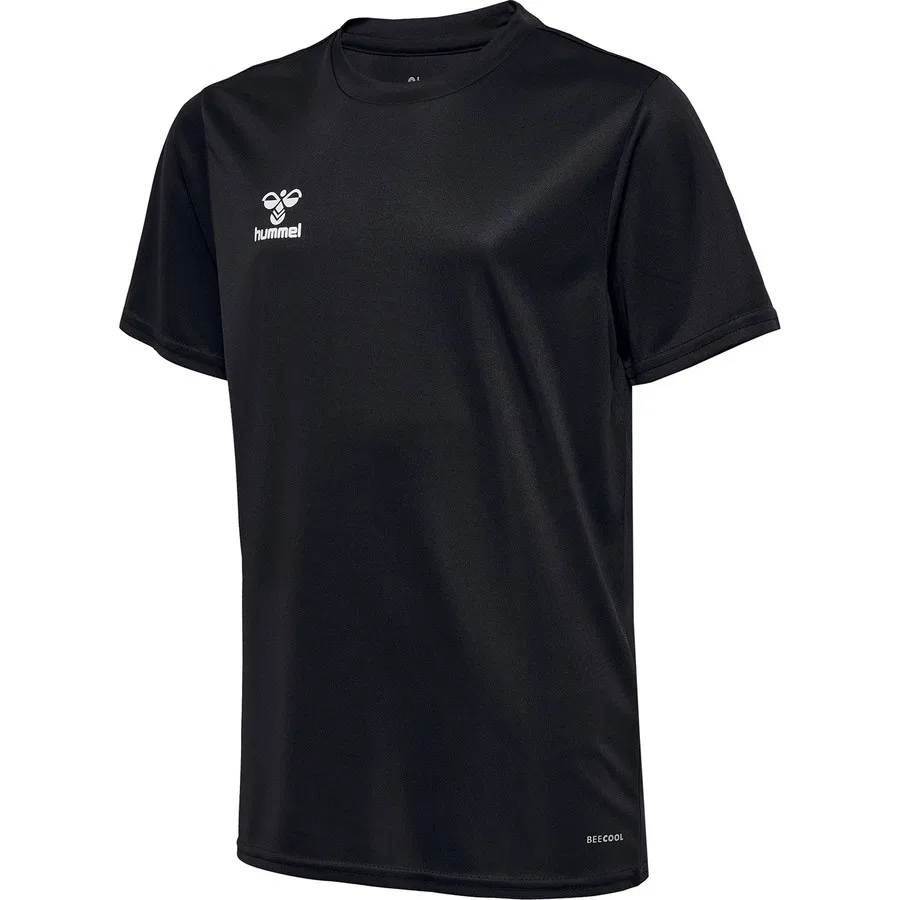 Детская футболка с коротким рукавом Essential Jersey Hummel, Черный