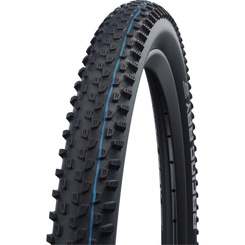 

Складная покрышка Racing Ray — 29x2,35 дюйма — Super Ground SnakeSkin Addix SpeedGrip SCHWALBE, черный