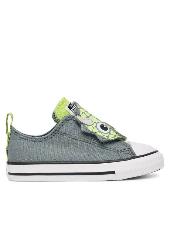 Кеды Chuck Taylor All Star One Strap Dinos Easy-On Converse, серый