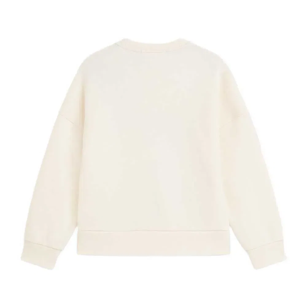 Детский свитшот для девочек с вышивкой Scotch & soda, Beige — фото 2