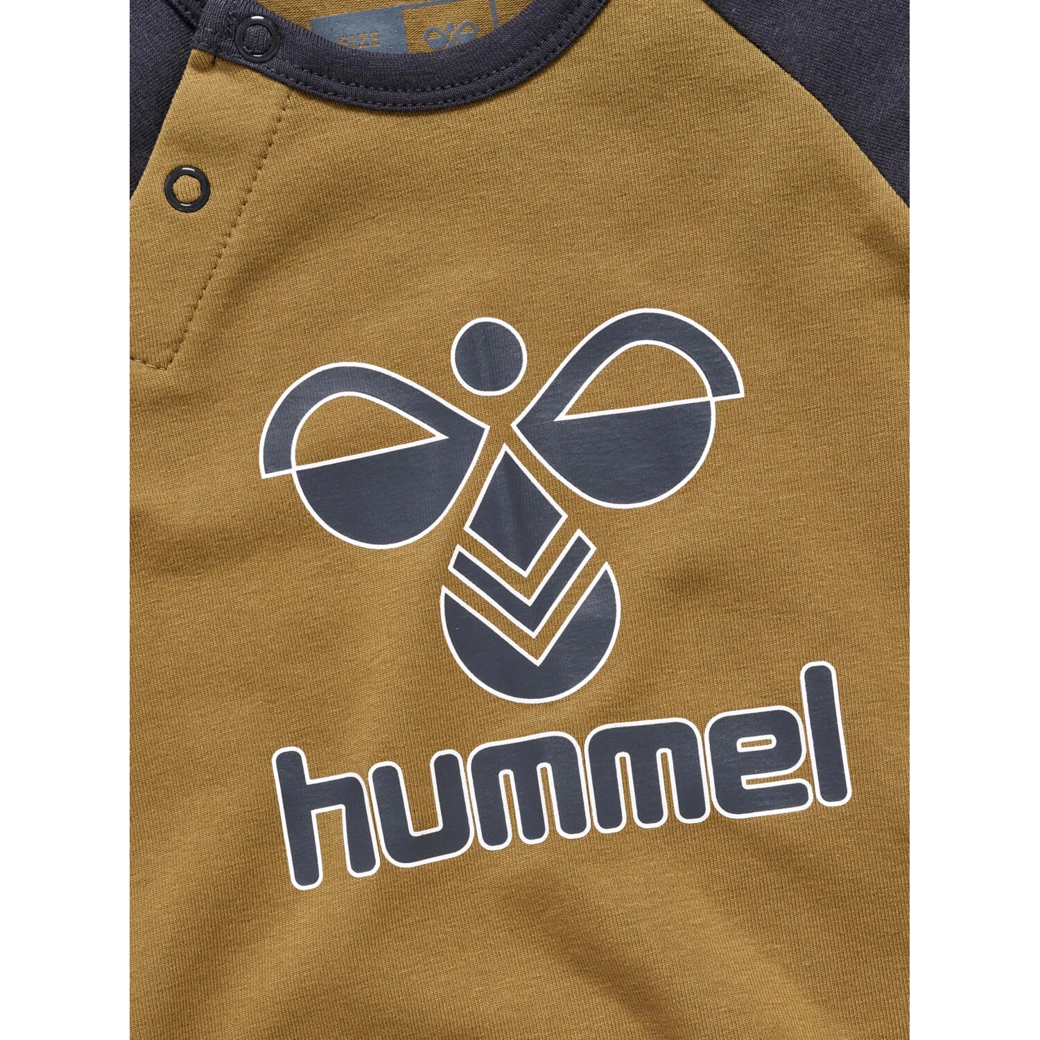Детский боди с длинным рукавом hmlBRORSON Hummel, Braun / Taupebeige — фото 3
