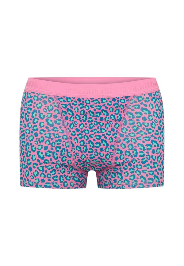 Трусы дышащие Teen super flow period panty - hipsters Modibodi, Mystic Leopard Pink, розовый