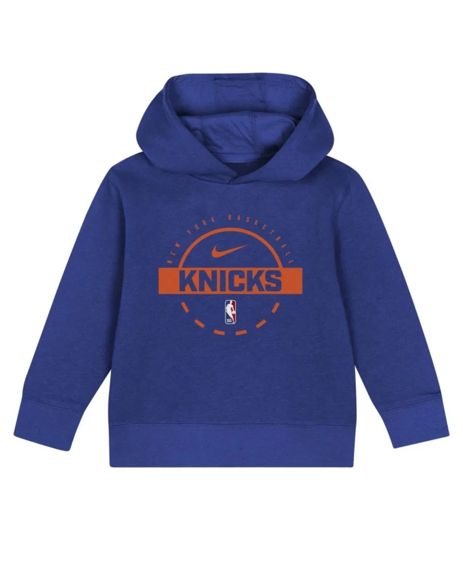 Комплект из худи и спортивных брюк с принтом New York Knicks Nike, Blue — фото 2