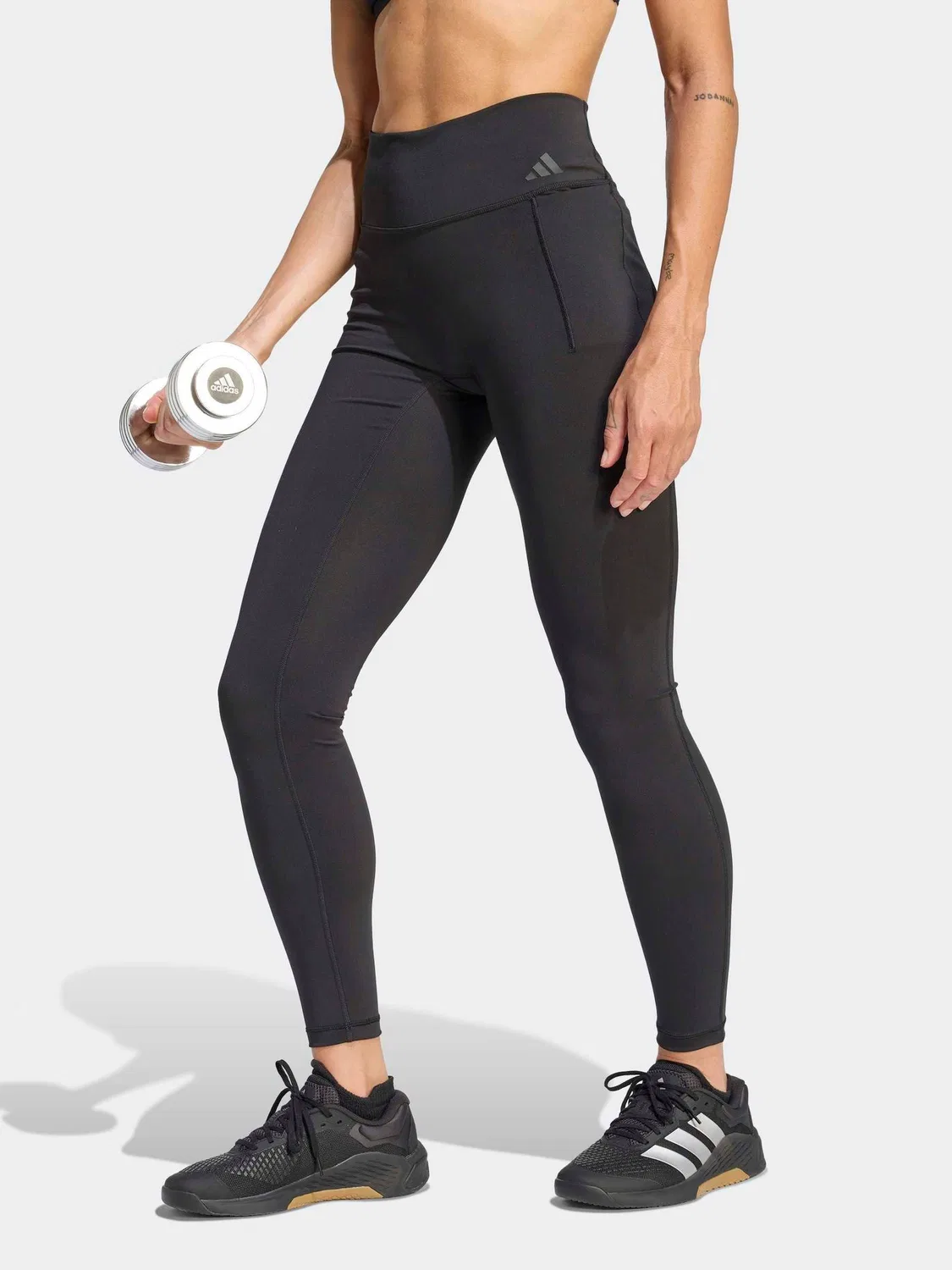 Леггинсы для тренировок Optime adidas, черный