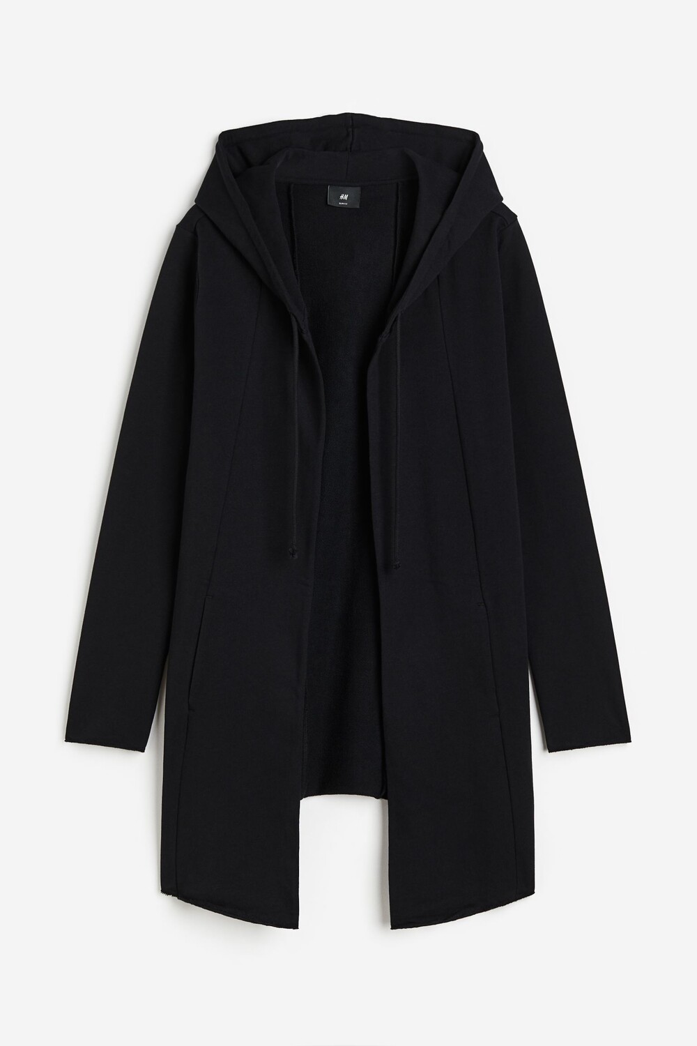 

Толстовка H&M Long Hooded, черный