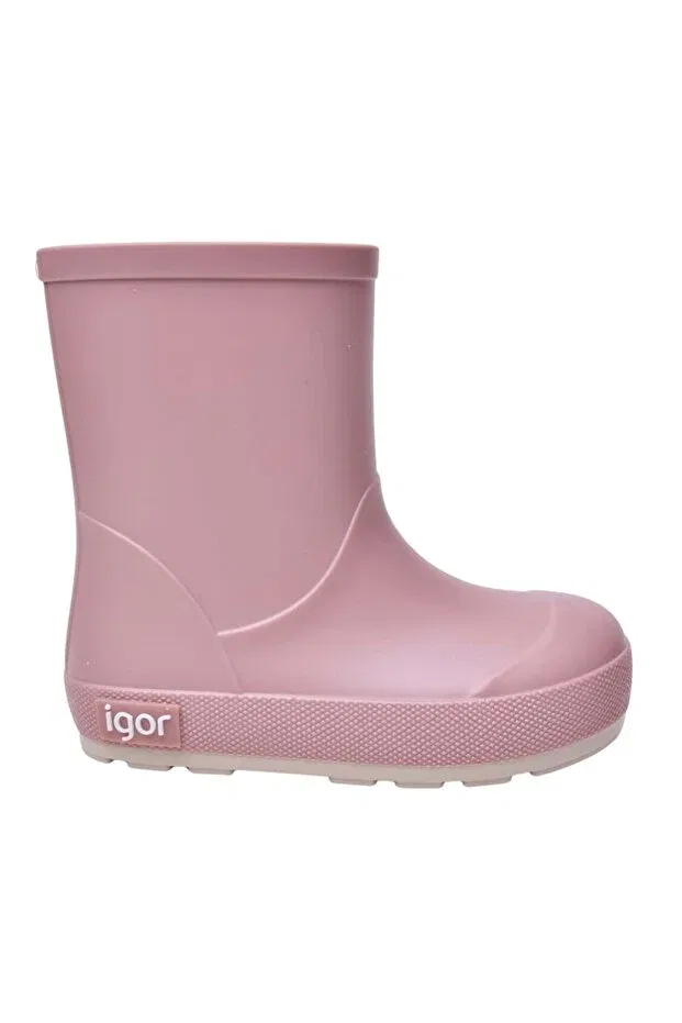 Детские ботинки для девочек без шнуровки Igor, Rosa — фото 2