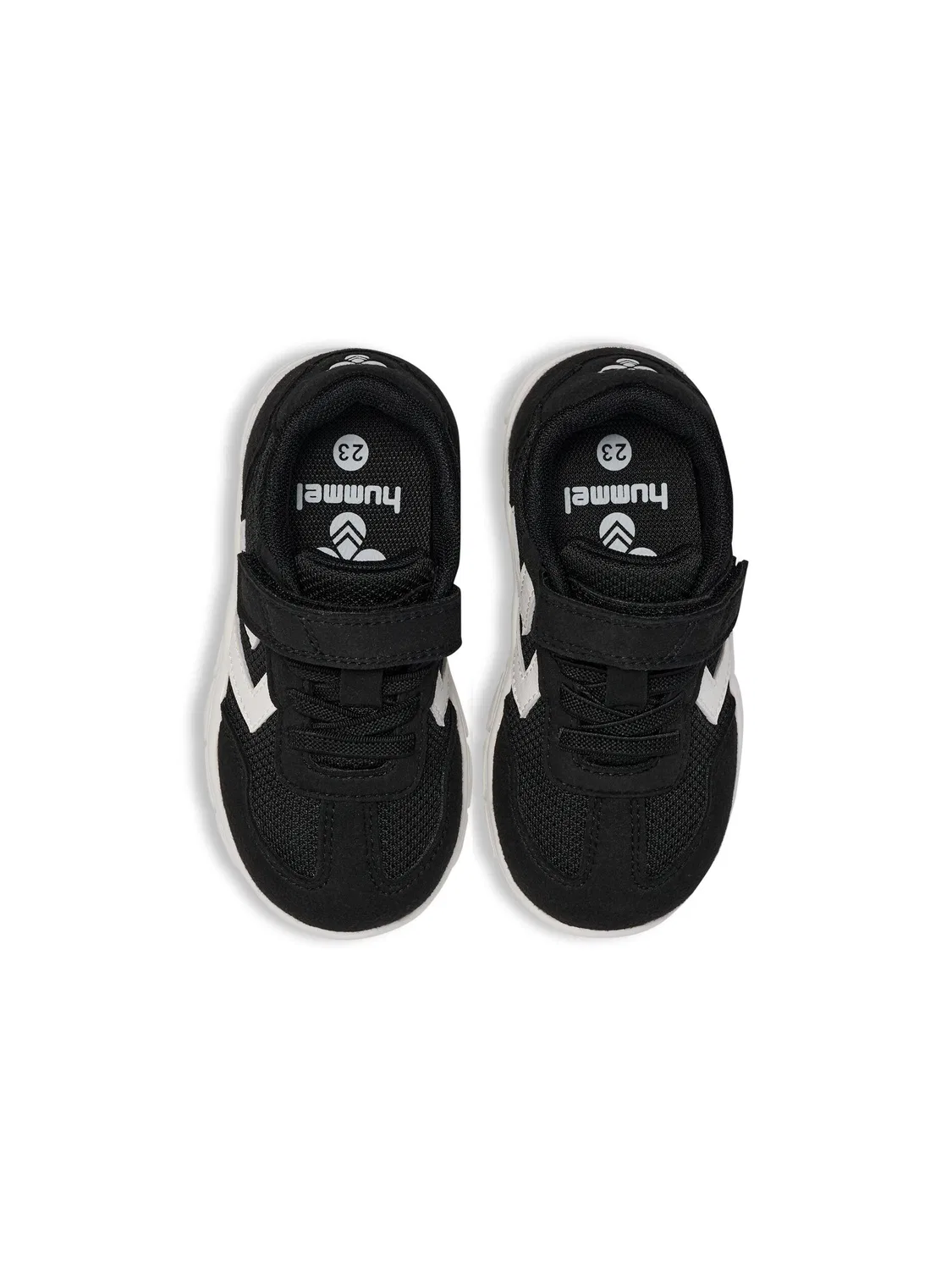 Детские кроссовки с эластичными шнурками Crosslite 2.0 Hummel, Schwarz — фото 3