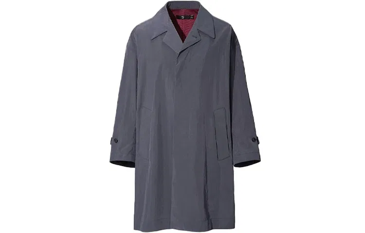 Мужское пальто-тренч Oversized Single Breasted X Jil Sander UNIQLO