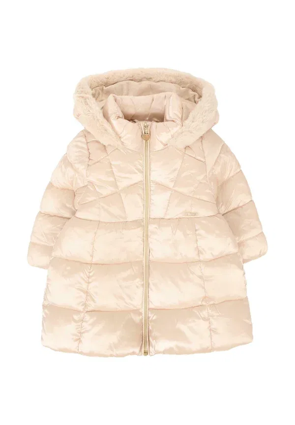 Куртка с капюшоном Winter coat Mayoral, gold, золото