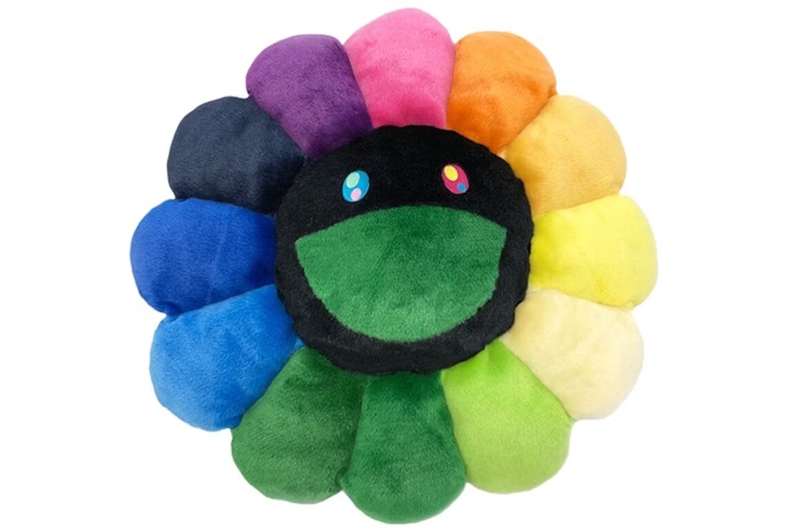

Мягкая плюшевая фигурка Takashi Murakami Flower, 30 см, мультиколор