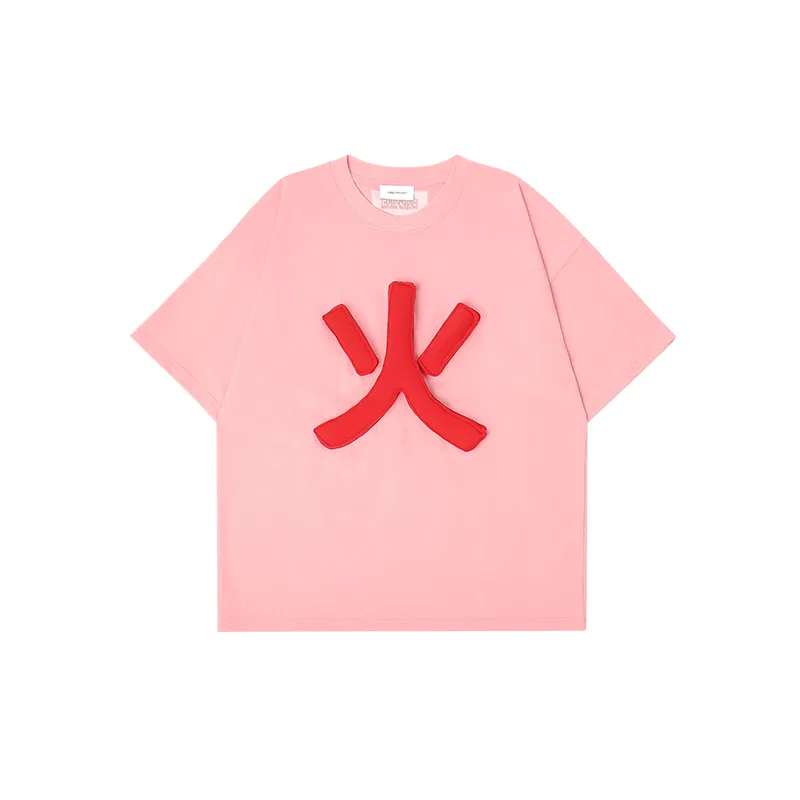 Футболка детская унисекс с круглым вырезом, средней плотности, Pink, SQQZ Project
