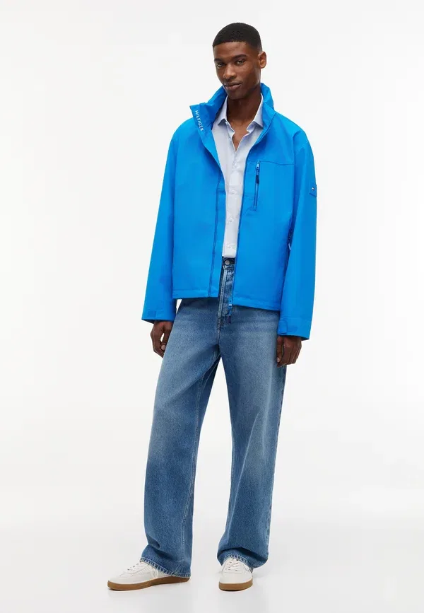 Куртка из полиэстера Crew athleisure sail pack Tommy Hilfiger, Liberty Blue, синий — фото 2