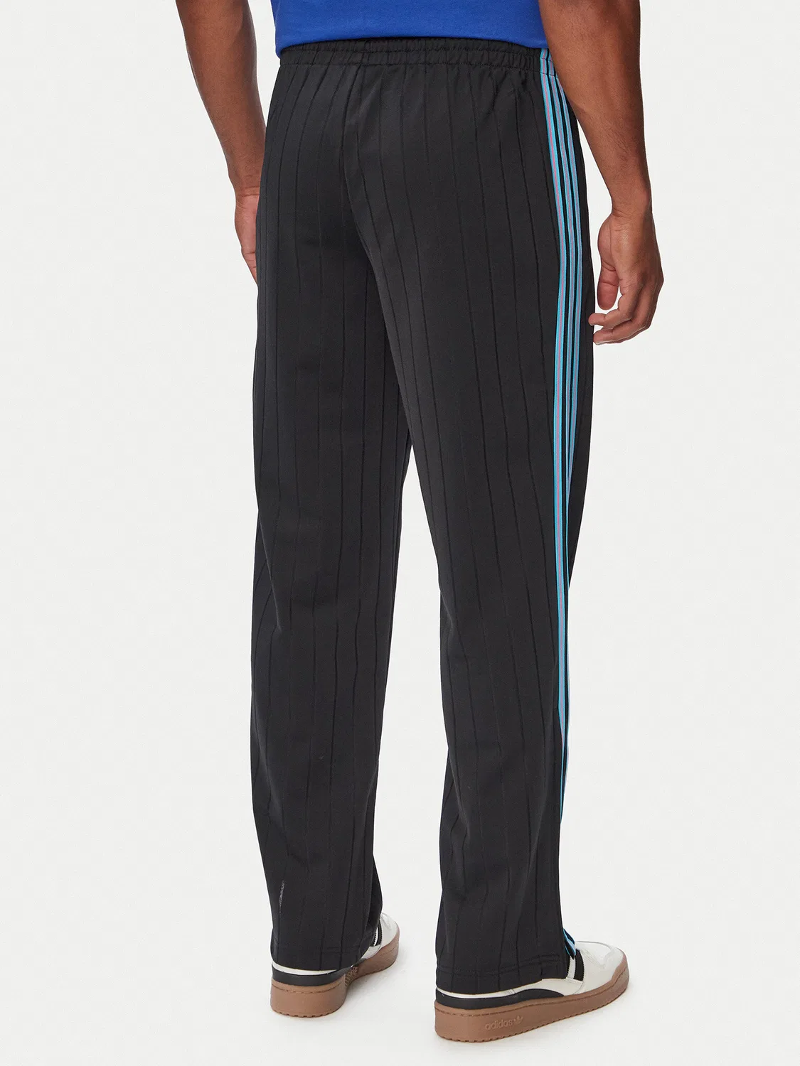 Мужские спортивные штаны стандартного кроя Firebird Drop Needle Adidas, черный — фото 3