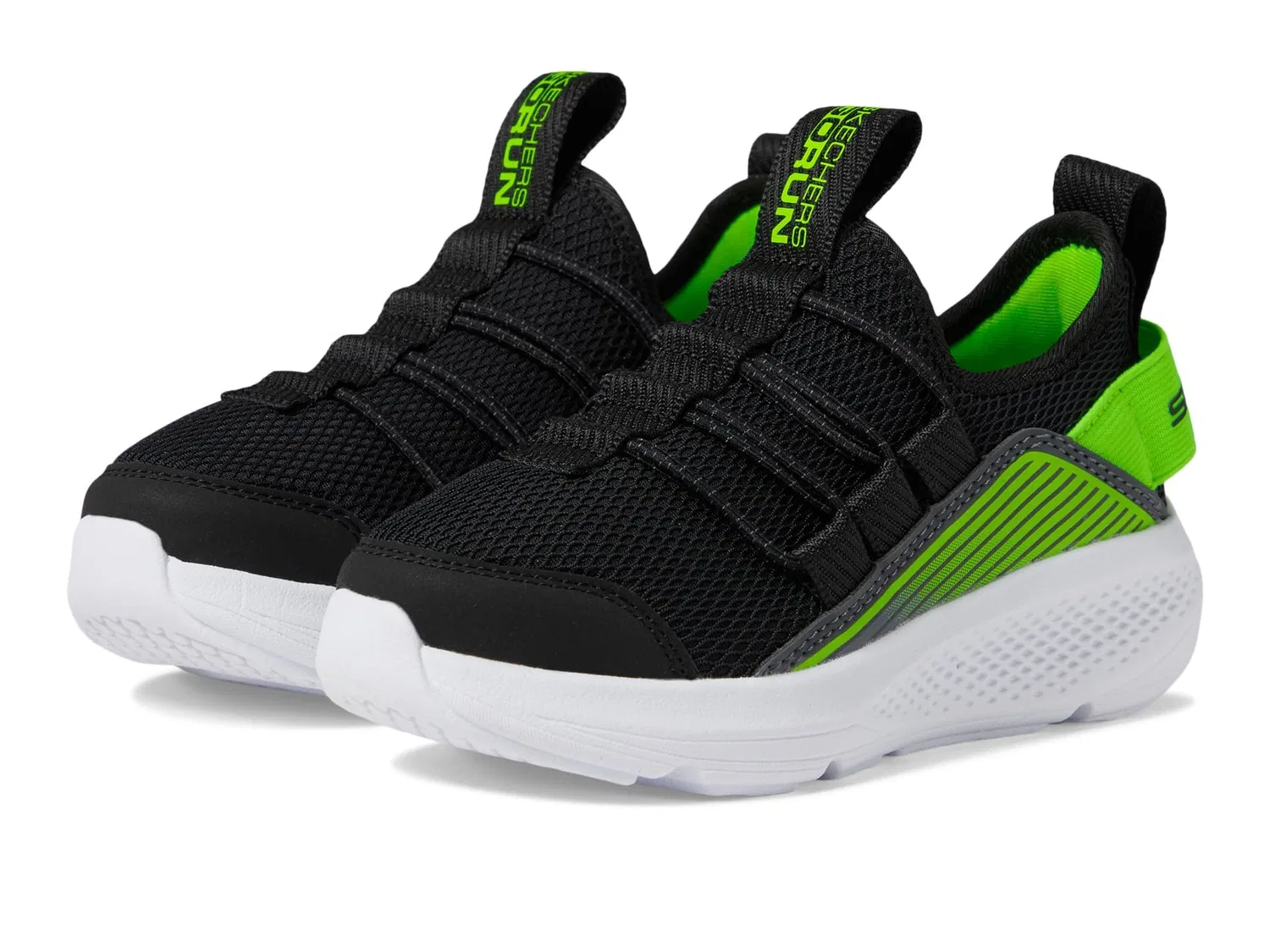 Детские кроссовки для мальчиков Skechers Go Run Elevate, Lime Nero