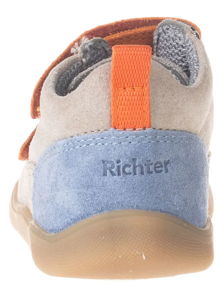 Кроссовки низкие кожаные Samy Richter Shoes, бежевый — фото 3