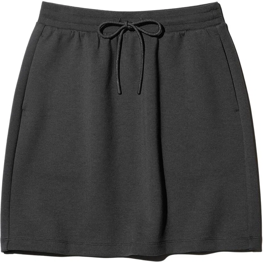 Женская юбка короткая повседневная FW26, UNIQLO, Черный