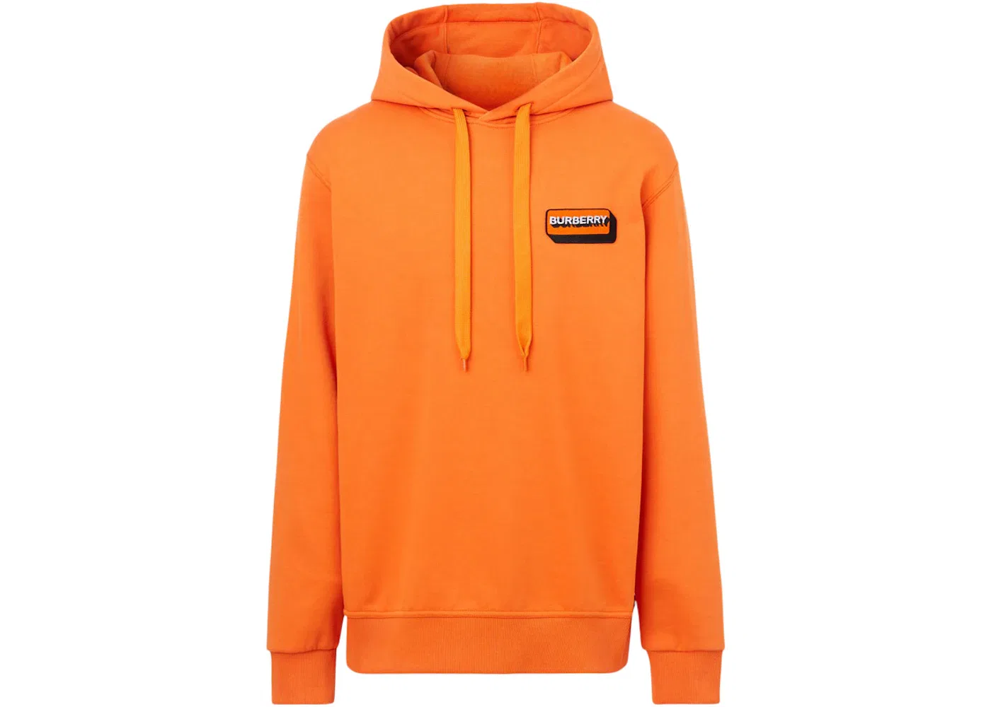 Мужской худи с принтом-логотипом Burberry, Dark Orange/Orange