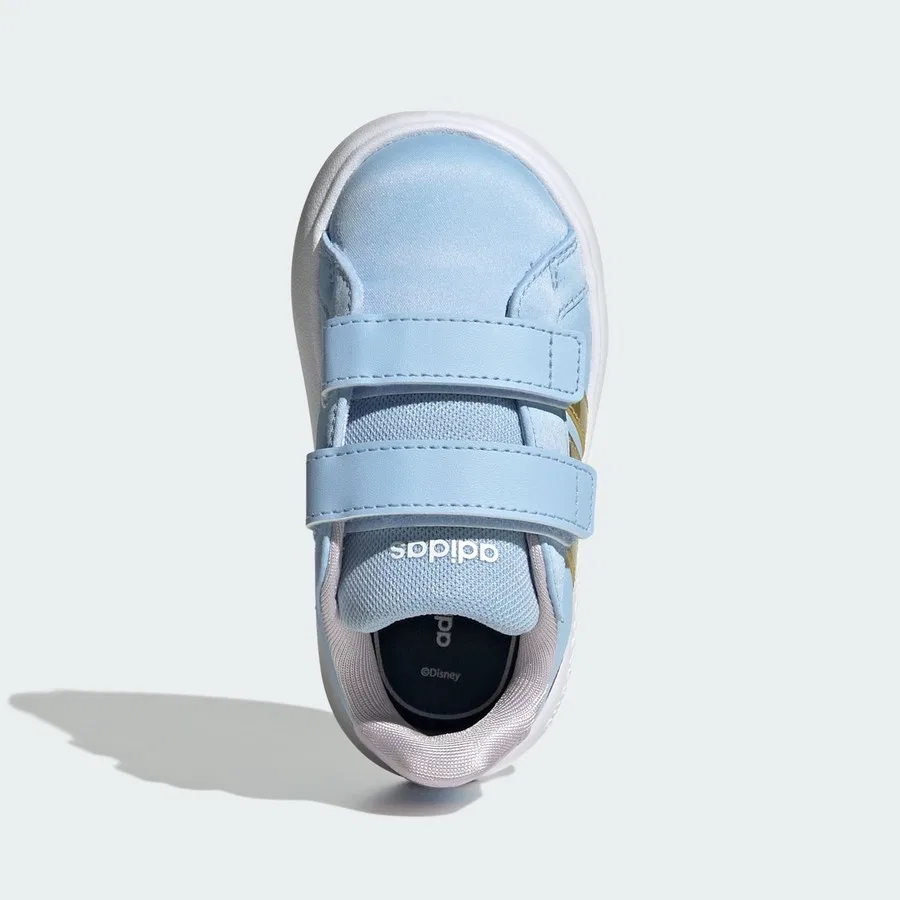 Детские кроссовки с принтом Frozen Grand Court 3.0 adidas, Лавандовый — фото 4