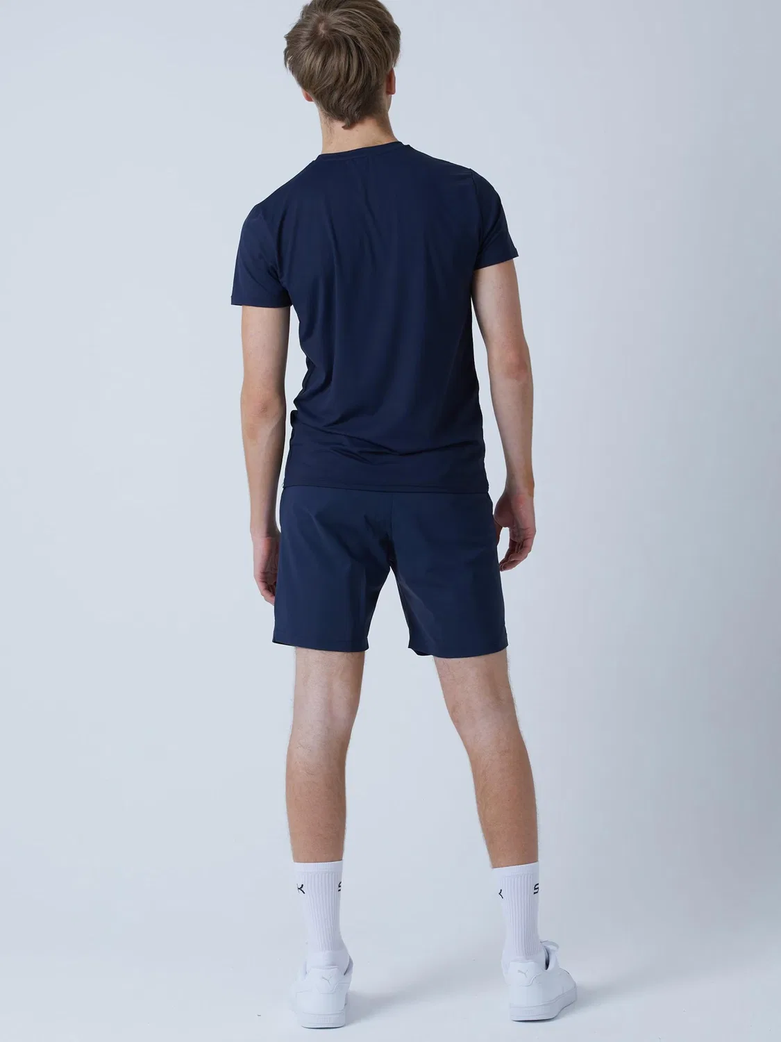 Спортивные шорты Sportkind Regular Workout Pants Shorts regular, темно-синие — фото 4