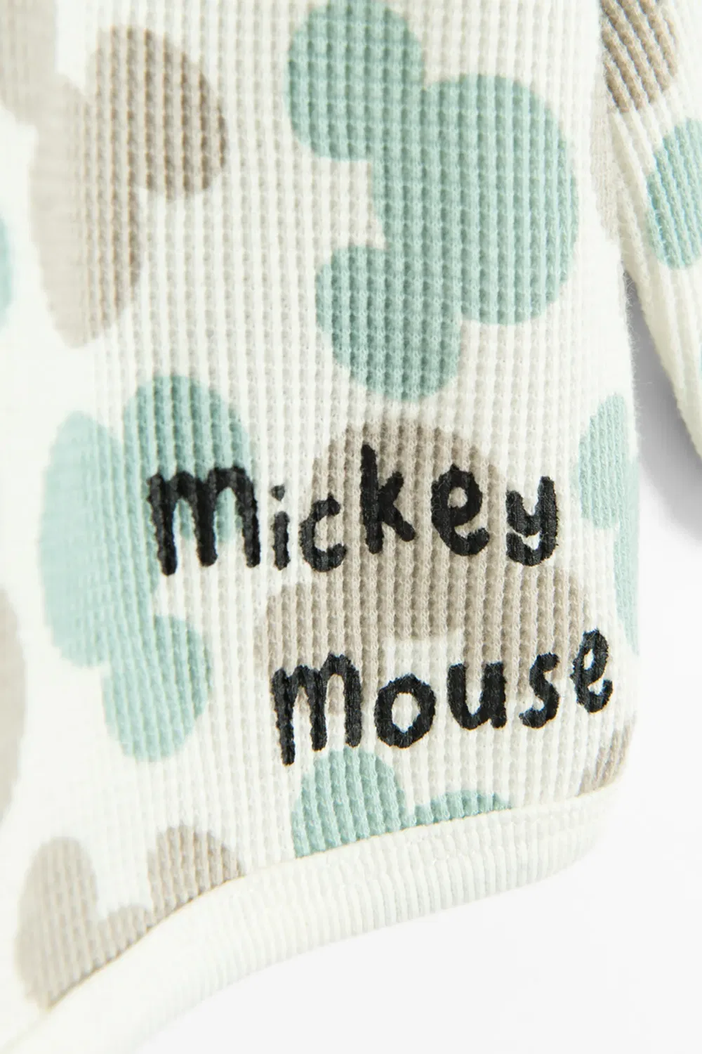 Детский лонгслив с принтом Mickey Mouse Cool Club, White — фото 3