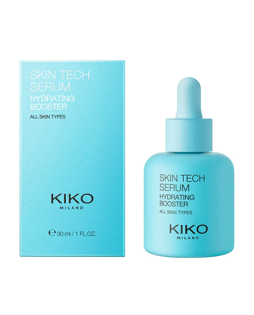 Бустер Kiko Milano — Увлажняющая и питательная для лица Skin Tech Serum Hydrating Booster — фото 3