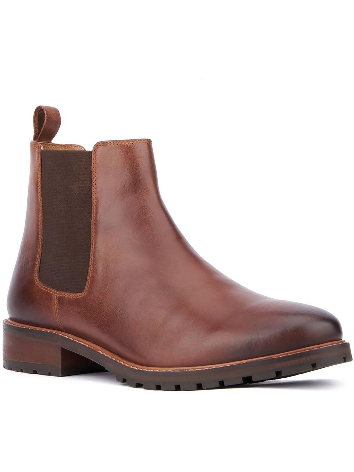 

Мужские кожаные ботинки челси Theo до щиколотки Reserved Footwear, коричневый