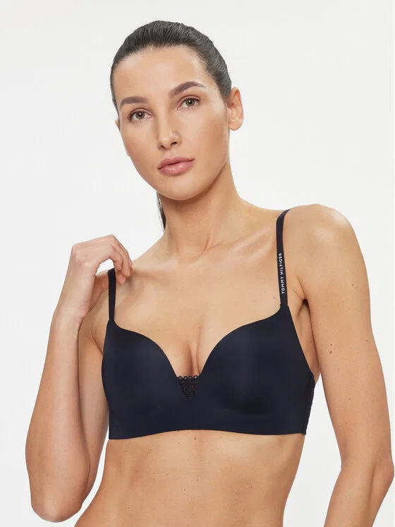 Бюстгальтер Push Up Tommy Hilfiger, темно-синий