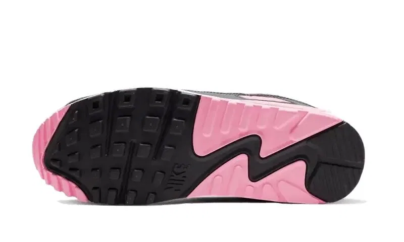 Детские кроссовки с амортизацией Air Max 90 Recraft Nike, Schwarz — фото 3