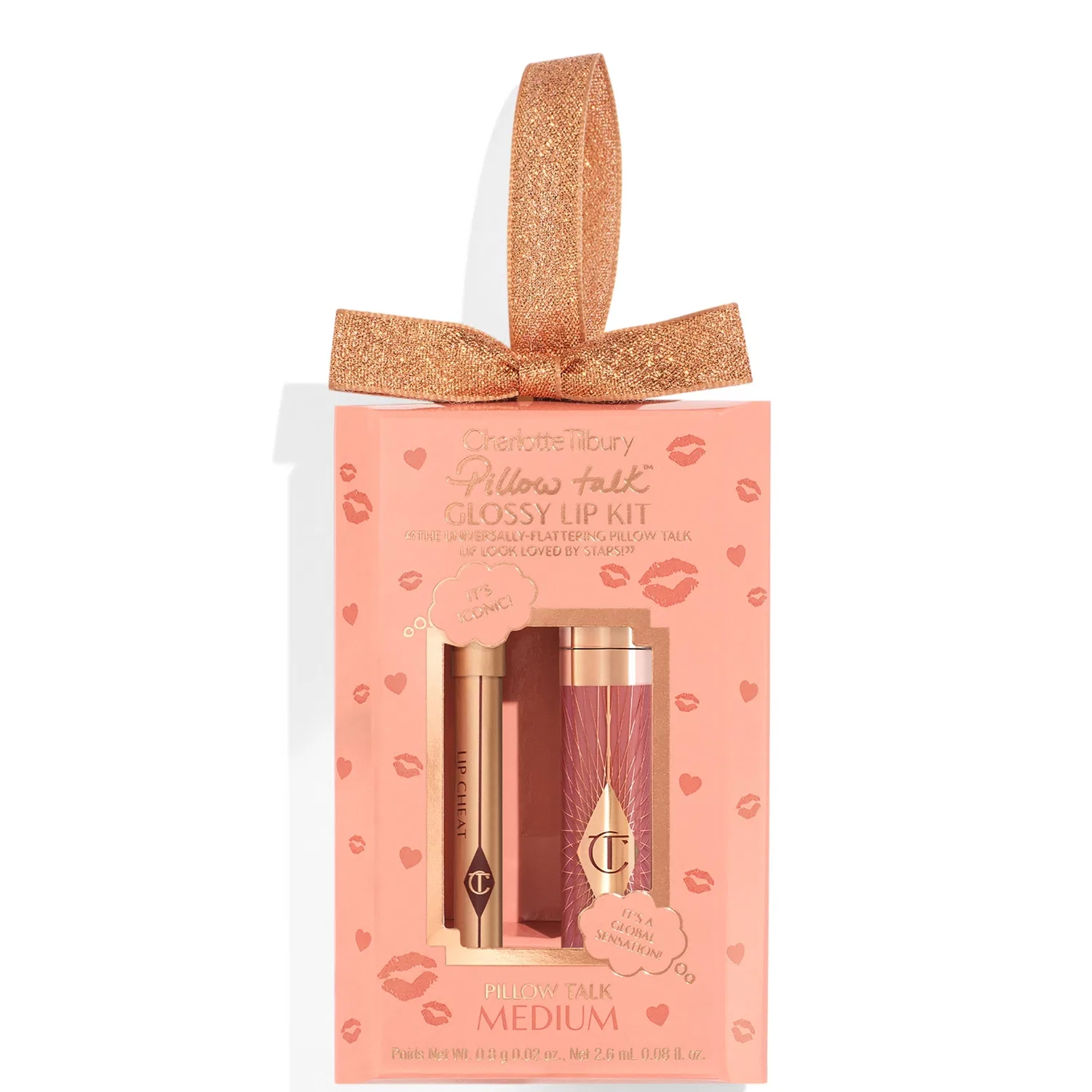Набор для губ с блеском и карандашом Pillow Talk Medium Charlotte Tilbury, Medium — фото 2