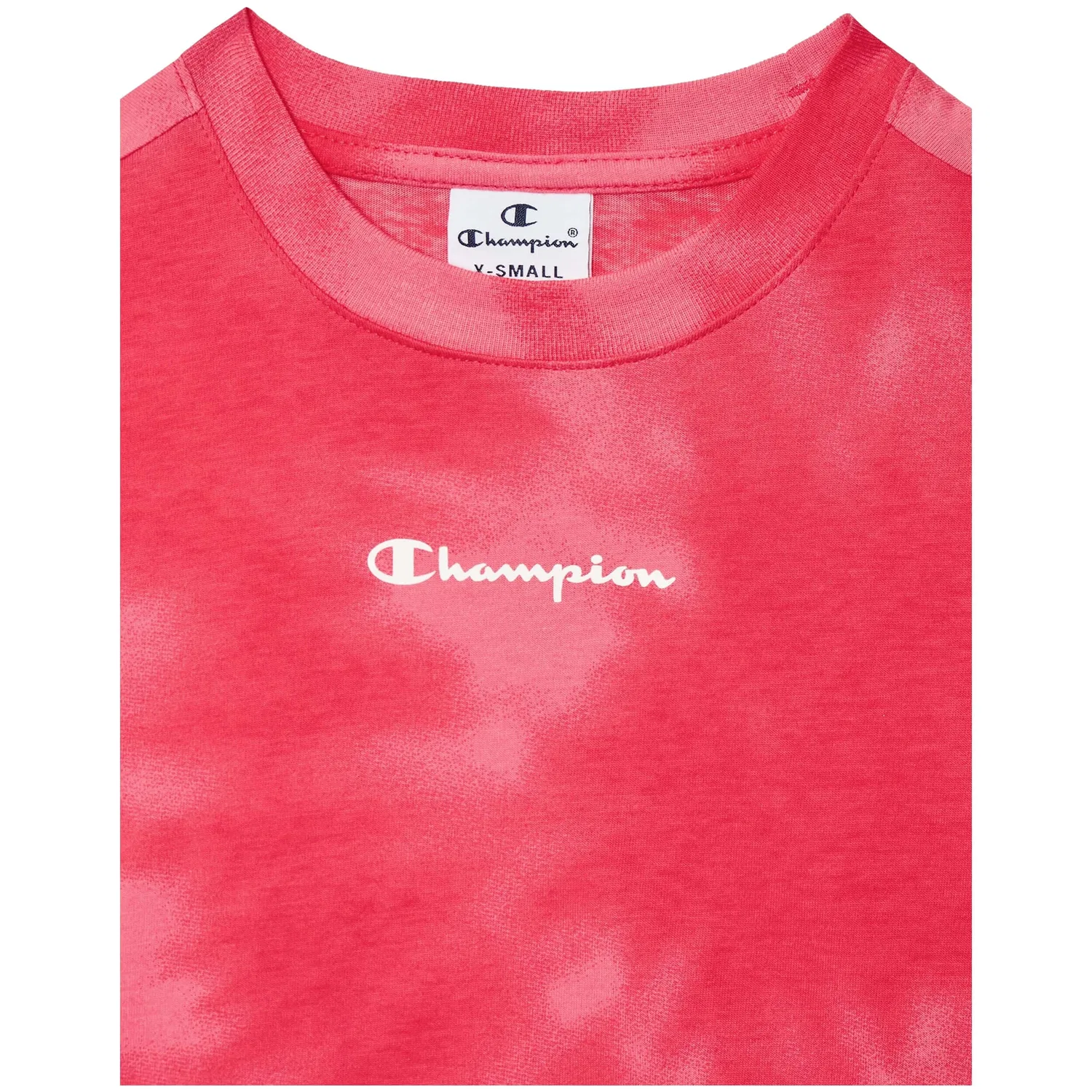 Детская футболка с коротким рукавом Champion 404368-RL002, Роза — фото 3