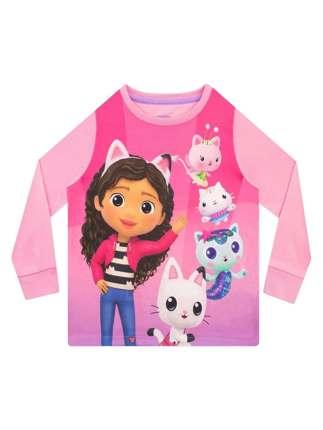 Пижама Character Pink Gabbys Dollhouse, розовая — фото 2