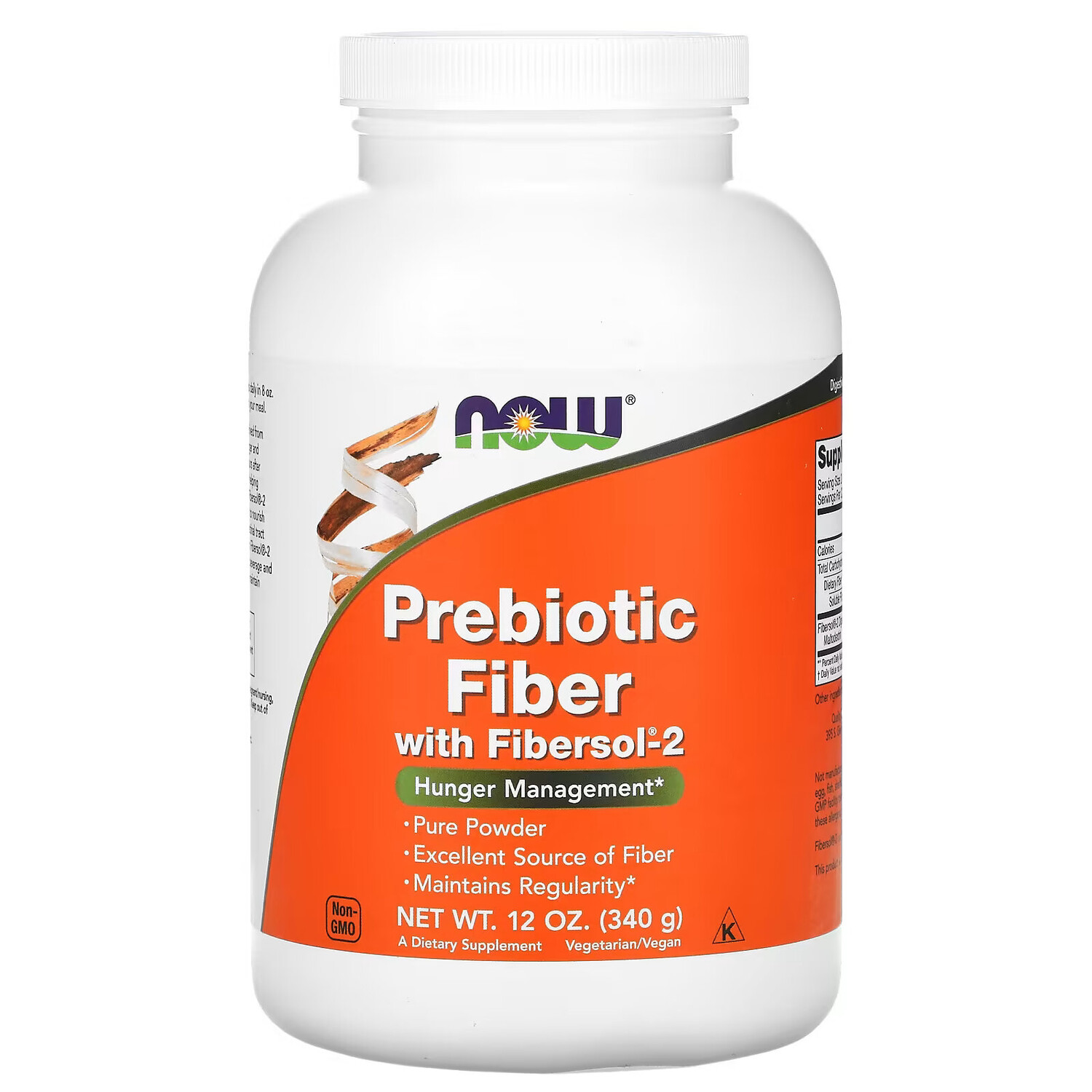 

NOW Foods, пребиотическая клетчатка с Fibersol-2, 340 г