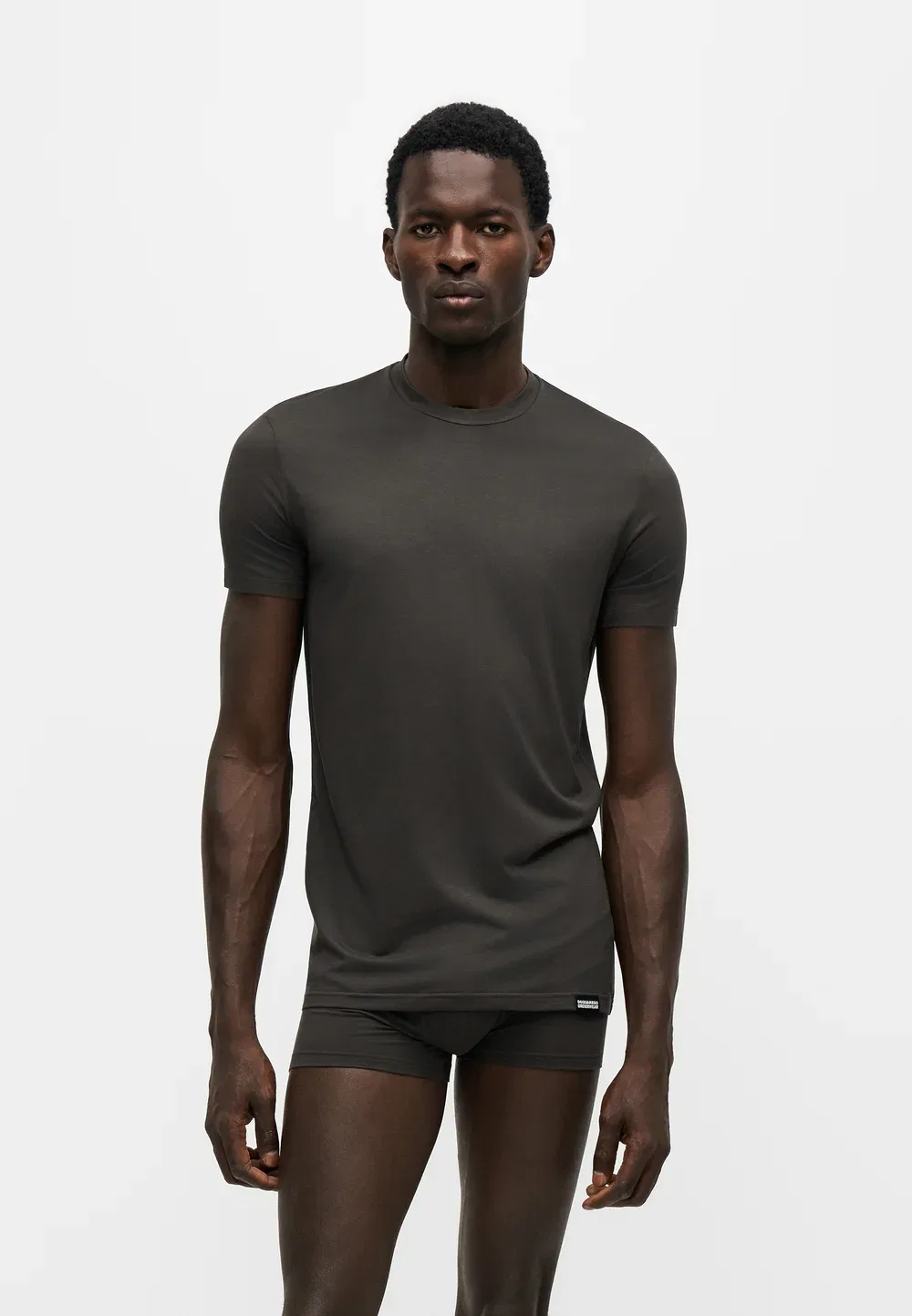 Рубашка с круглым вырезом Dsquared2, Chocolate