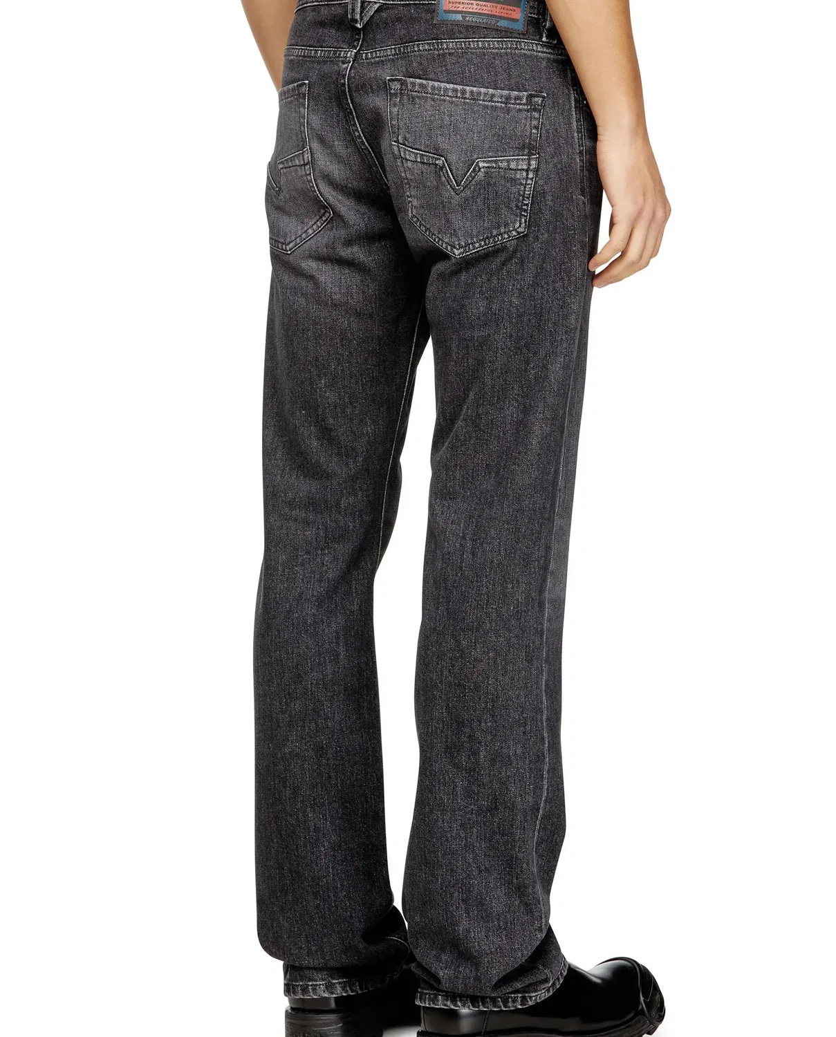 Мужские джинсы regular fit Diesel, Gris Oscuro — фото 2