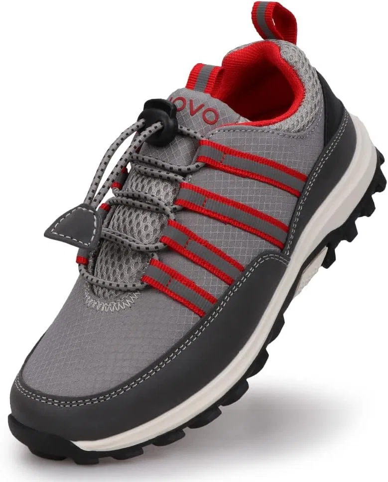 Детские кроссовки для мальчиков с принтом UOVO, Gray/Red