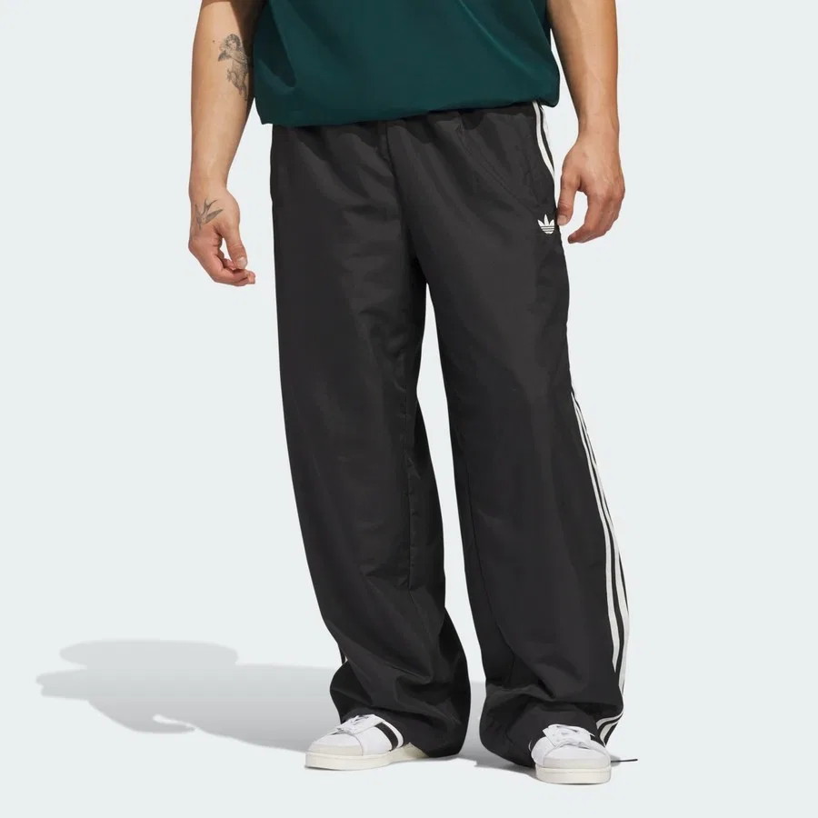 Спортивные штаны с принтом Originals Basketball Windbreaker Pant adidas, Черный