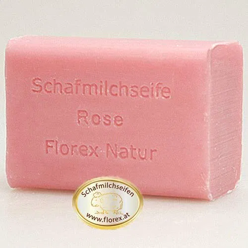 Мыло Sheep's Milk Soap Schafmilchseife, 100 г, Роза