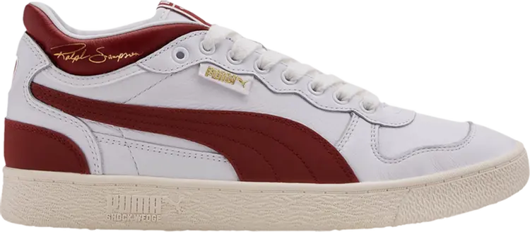 

Кроссовки Puma Ralph Sampson Demi OG White Burnt Russet, белый