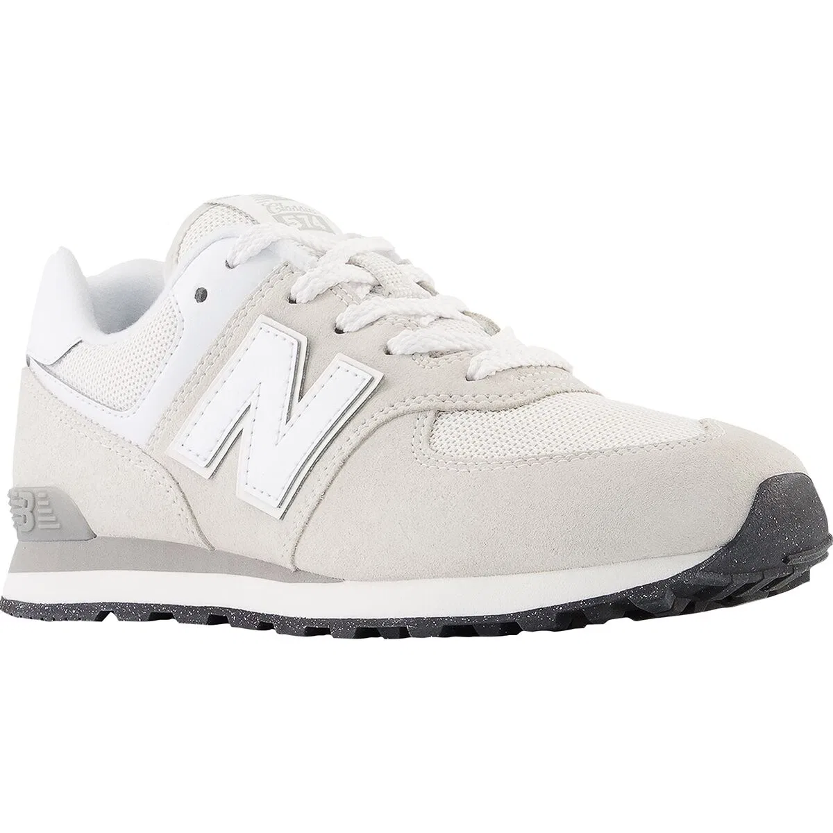 Детские кроссовки для мальчиков 574 New Balance, Nimbus Cloud/White — фото 4